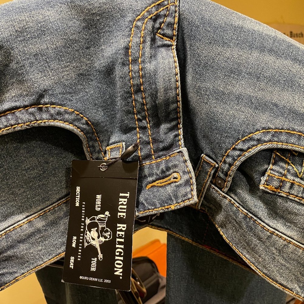 Brand new men"s True religion jeans with tags.